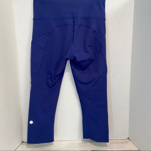 Blue Lulu Lemon Leggings - Picture 4 of 5